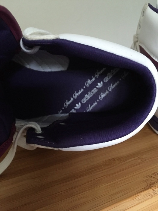 Baskets Adidas - blanc / violet 3