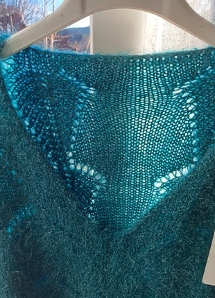 Pull vert (émeraude irisé ), marque: Exquiss's, état: Neuf avec étiquette, taille: Taille unique, 15,00 €, 16,45 € Protection acheteurs incluse