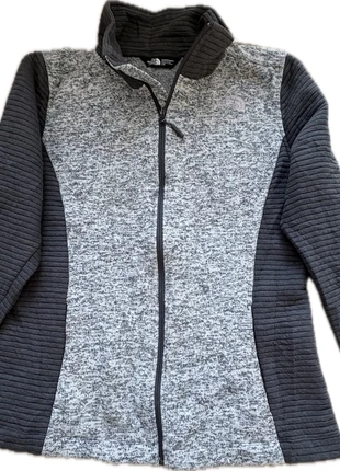 Veste polaire The North Face gris chiné/noir – taille L, logo brodé, marque: The North Face, état: Très bon état, taille: L / 40 / 12, 25,00 €, 26,95 € Protection acheteurs incluse