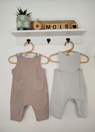 Lot 2 combinaisons longues - Jacadi - 6 mois, marque: Jacadi, état: Très bon état, taille: 3-6 mois / 62 cm, 40,00 €, 42,70 € Protection acheteurs (Pro) incluse