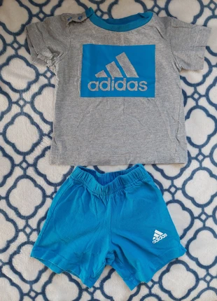 Lot Adidas short t-shirt taille 6-9 mois, brand: adidas, condition: Very good, size: 6-9 months / 68 cm, €5.00, €5.95 includes Buyer Protection