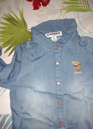 Chemise creeks 12 mois, brand: Creeks, condizioni: Nuovo senza cartellino, taglia: 9-12 mesi / 74 cm, €2.00, €2.80 include la Protezione acquisti