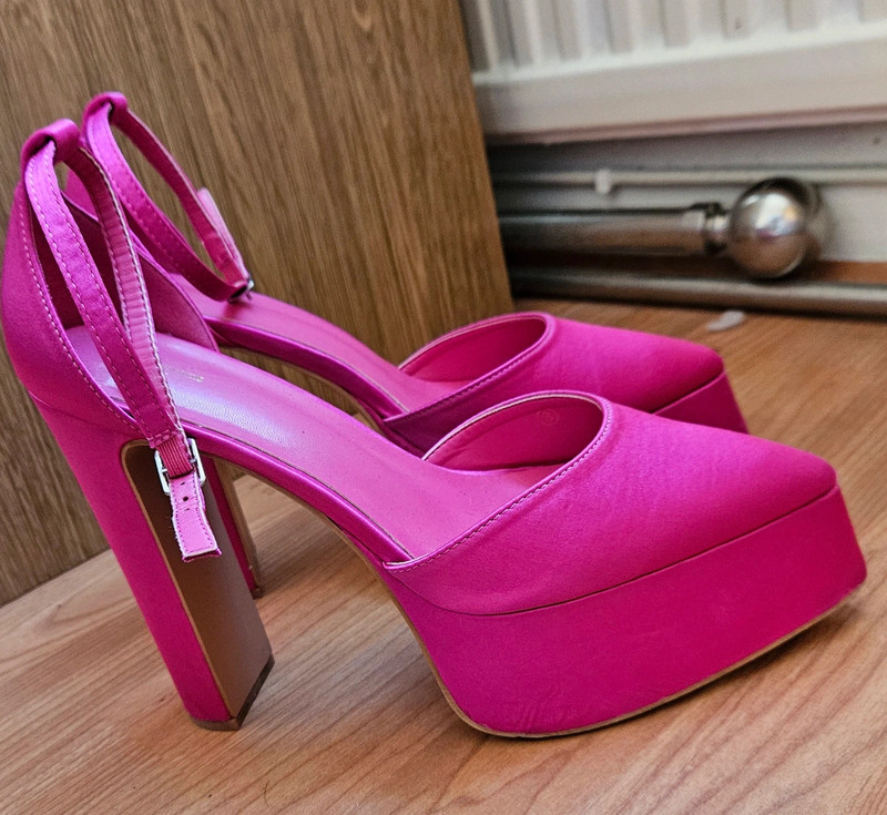 Hot Pink Platform Heels Vinted