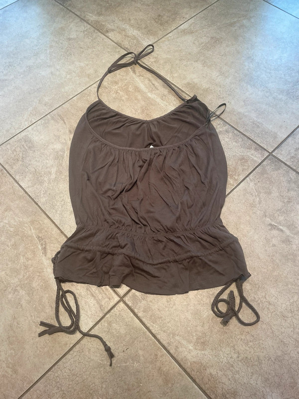 Women's Mango halter top. Size XXS. Runs big. 5