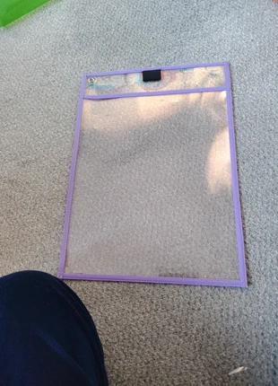 Reusable plastic wallets for practicing writing, drawing., brand: Learning Resources, condition: Very good, £10.00, £11.10 includes Buyer Protection