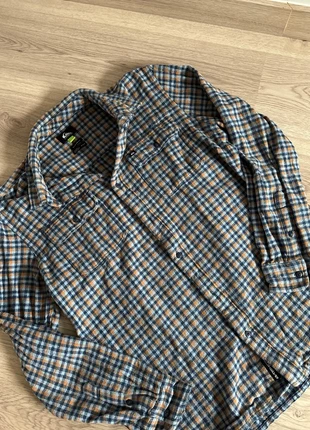 Sobre camisa cuadros azul y naranja | M | QuikSilver, marque: Quiksilver, état: Neuf sans étiquette, taille: M, 10,00 €, 11,20 € Protection acheteurs incluse