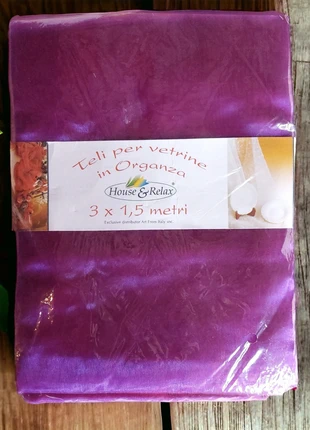 Tissu organza violet, brand: Italselect, condition: New with tags, €5.00, €5.95 includes Buyer Protection