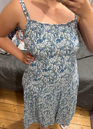 Robe longue et fendues à bretelles a imprimé floral robe plage, brand: C'flo, condition: Very good, size: L / 40 / 12, €10.00, €11.20 includes Buyer Protection