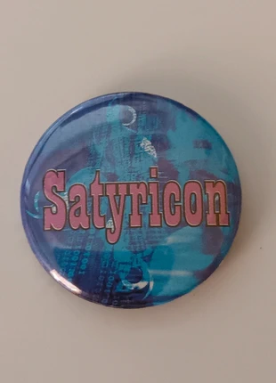 Satyricon Band Badge New, brand: Badge, condition: New without tags, £1.35, £2.12 includes Buyer Protection