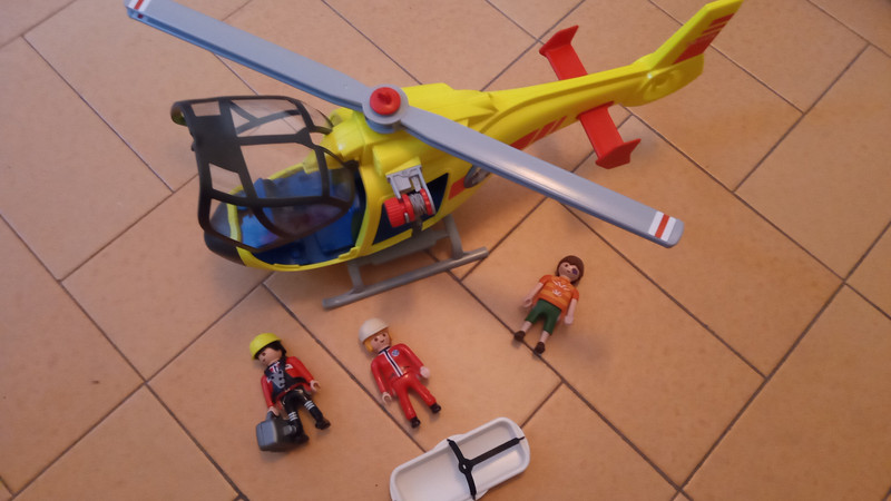 Acheter Hélicoptère de secours - Playmobil - Playmobil - Le Nuage d