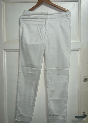Pantalon blanc femme taille 42 marque caractère, merk: Caractère, staat: Heel goed, maat: XL / 42 / 14, € 3,00, € 3,85 inclusief Kopersbescherming