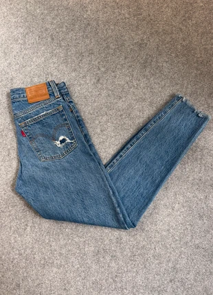 Jean Lévis bleu Wedgie W24, marca: Levi's, estado: Muito bom, tamanho: XS / 34 / 6, €24.99, €26.94 inclui Proteção do Comprador