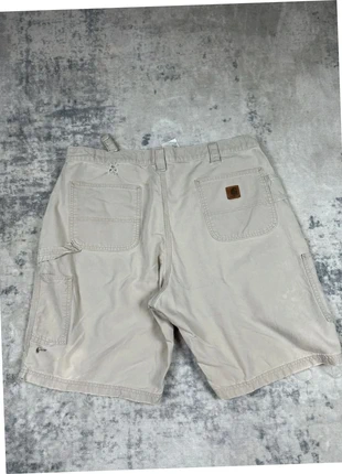 Short Carhartt Carpenter Créme Blanc Original fit W 40, marque: Carhartt, état: Bon état, taille: W40 | FR 50, 14,00 €, 15,40 € Protection acheteurs incluse