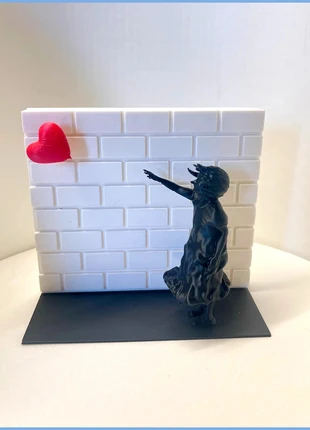 Art Décoratif La Fille Au Ballon Bansky, marca: Impression, estado: Muy bueno, 11,90 €, 13,20 € Protección al comprador Pro incluida