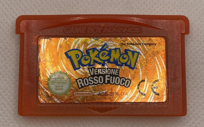 Pokemon Rosso Fuoco Italiano Gameboy Originale Funzionante Game