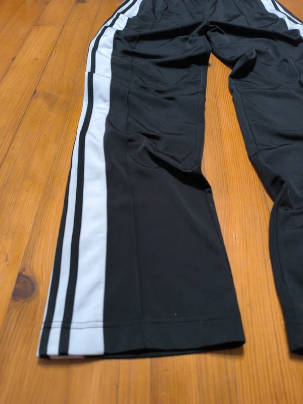 Pantalon Adibreak - Adidas - À boutons - Noir, Blanc - Taille L - photo numéro 4