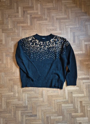 Pull noir sequins taille S, marque: Pimkie, état: Très bon état, taille: S / 36 / 8, 2,00 €, 2,80 € Protection acheteurs incluse