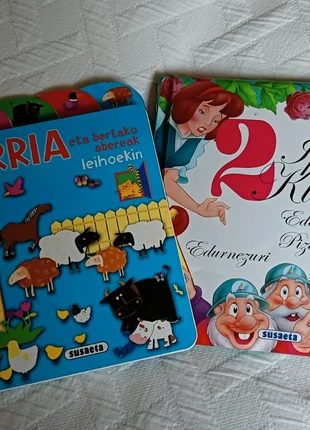 Lote 2 libros en euskera, estado: Bom, €2.00, €2.80 inclui Proteção do Comprador