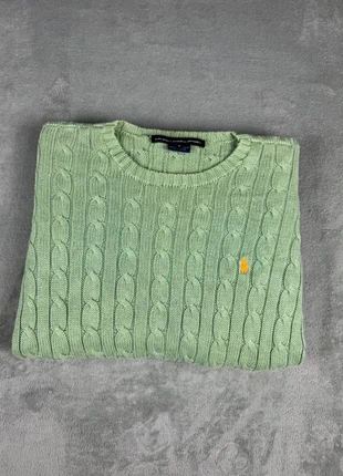 Torsadé Polo Ralph Lauren col rond | Taille M | menthe vert logo orange
, marque: Ralph Lauren, état: Très bon état, taille: M / 38 / 10, 39,90 €, 42,60 € Protection acheteurs incluse