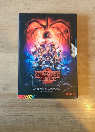 Stranger things A5 premium note book, condition: New without tags, £5.00, £5.70 includes Buyer Protection