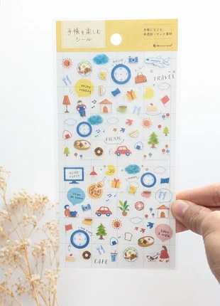 Sticker Sheet Daily Life if Kitt People for journal scrapbook notebook planner, merk: NB Sticker, staat: Nieuw met prijskaartje, maat: Universeel, € 3,50, € 4,38 inclusief Kopersbescherming Pro