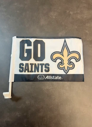 Drapeau New Orleans Saints, brand: NFL, condition: New without tags, €10.00, €11.20 includes Buyer Protection
