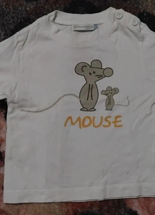 Camiseta Bebé, estado: Novo sem etiquetas, tamanho: 9-12 meses / 74 cm, €1.00, €1.75 inclui Proteção do Comprador