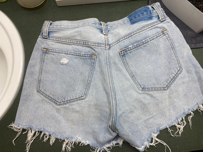 Mid rise boyfriend Jean shorts 2