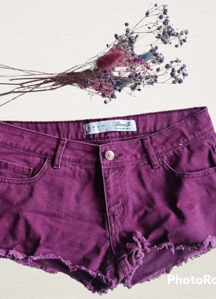 Mini-short bordeau cut-off short dark cherry T36 taille S Pimkie, marque: Pimkie, état: Très bon état, taille: S / 36 / 8, 5,00 €, 5,95 € Protection acheteurs incluse