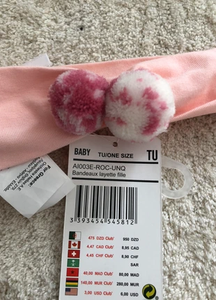 Bandeau bébé fille , marca: Orchestra, estado: Novo com etiquetas, €2.00, €2.80 inclui Proteção do Comprador