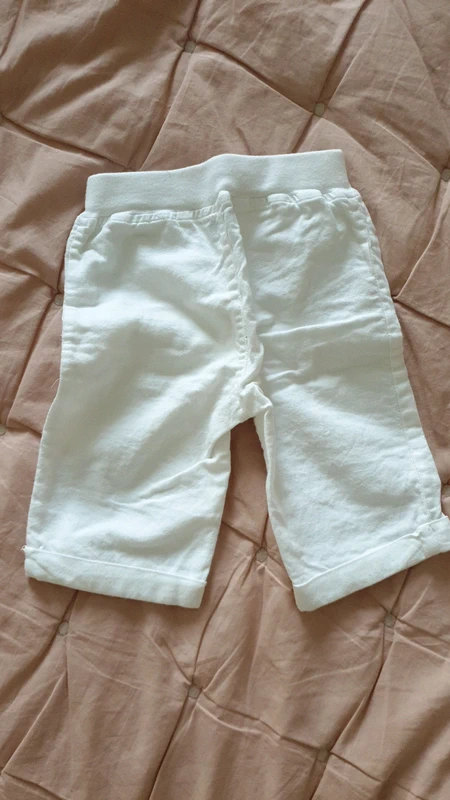Pantalon blanc DPAM 3 mois - photo numéro 2