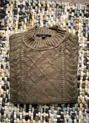 Pull tommy Hilfiger taille M femme en laine vert à manche longue TH107, marke: Tommy Hilfiger, zustand: Sehr gut, größe: M / 38 / 10, 8,50 €, 9,63 € inklusive Vinted-Käuferschutz