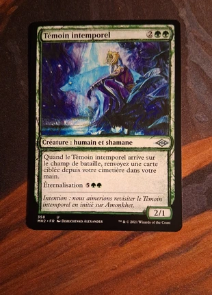 Tcg - Magic the Gathering - Témoin intemporel - Refperso 016, marke: Magic: The Gathering, zustand: Neu, 1,00 €, 1,75 € beinhaltet Vinted-Käuferschutz Pro