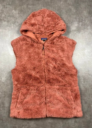 Doudoune Veste Polaire sans manche Patagonia Pilou-Pilou Orange/Corail Vintage Taille L, marca: Patagonia, estado: Muy bueno, tamaño: M / 38 / 10, 60,00 €, 63,70 € Protección al comprador incluida