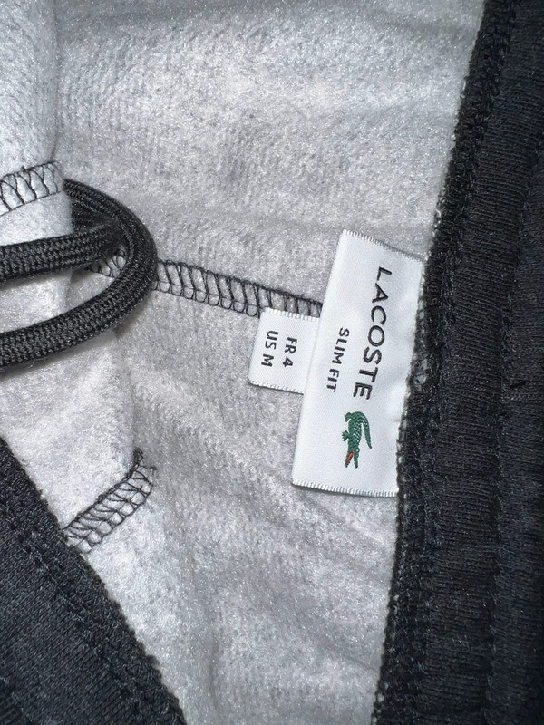 Survêtement Lacoste gris foncé 4