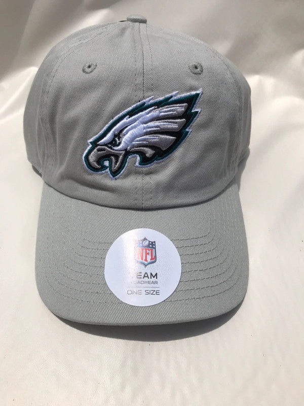 NFL Team Apparel Philadelphia Eagles Hat Tan Strapback 2