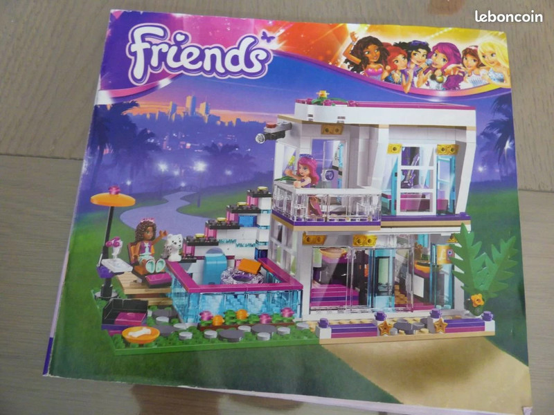Lego Friends - 41135 - La Maison De La Pop Star Livi