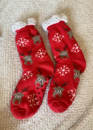 Chaussettes de Noël festives  – Taille 39/42 – Bon état, marca: Noël, estado: Muito bom, tamanho: M | 39-42, €1.00, €1.75 inclui Proteção do Comprador