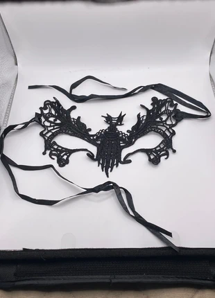 Maschera Pizzo Nero Gufo Civetta Gotica Halloween Veneziana | Black Owl Lace Mask Gothic, marque: nessuno, état: Neuf sans étiquette, 5,00 €, 5,95 € Protection acheteurs incluse