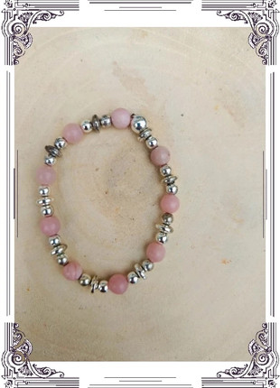Bracelet en pierre naturelle – Quartz Rose, marke: creadolce, zustand: Sehr gut, 8,90 €, 10,05 € inklusive Vinted-Käuferschutz