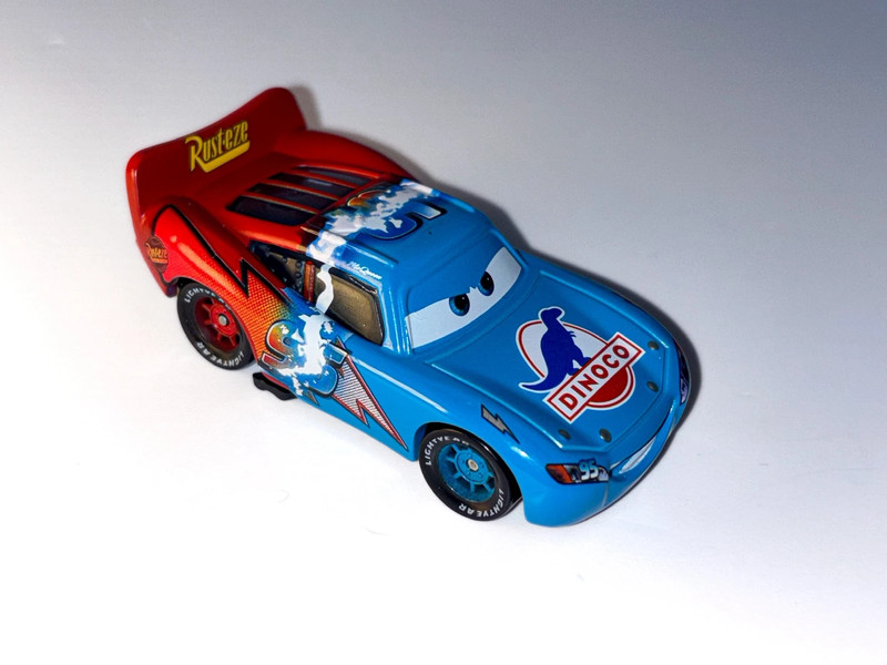 Rare Dual Disney Car LMDinoco Disney Pixar Cars Disney Cars Mattel Diecast Replica