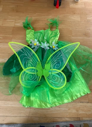 Tinker bell costume with wings tinkerbel age 9-12 worn once at Disney land, brand: Disney, condition: Very good, size: 10 years / 140 cm, £5.00, £5.70 includes Buyer Protection