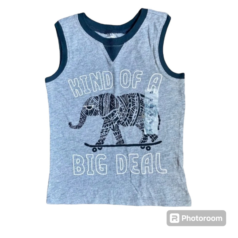 Old Navy Sleeveless Tank Top Boys Size 4T NWT