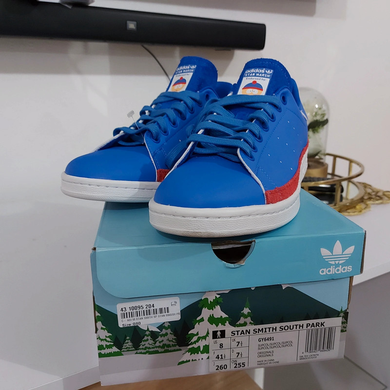 Adidas Stan Smith Limited South Park Stan Marsh Blue Red White