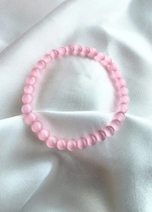 Magnifique bracelet femme en pierres naturelles de quartz rose, marque: Magnifique, état: Très bon état, 6,90 €, 7,95 € Protection acheteurs incluse