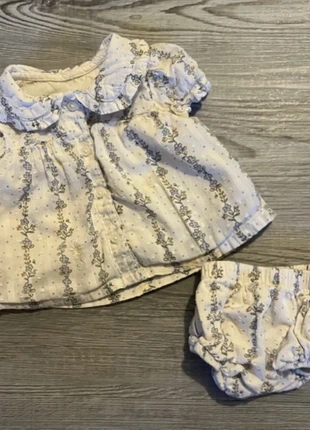 George Top & Knickers Set, brand: George, condition: Very good, size: 1-3 months / 56 cm, £1.00, £1.38 includes Buyer Protection