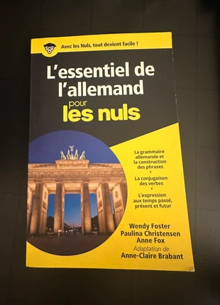 L’essentiel de l’allemand pour les nuls, état: Très bon état, 4,00 €, 4,90 € Protection acheteurs incluse