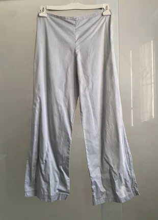 pantaloni azzurri a zampa in cotone vintage taglia 44, marque: Vintage Dressing, état: Très bon état, taille: L / 40 / 12, 12,00 €, 13,30 € Protection acheteurs incluse