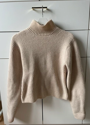 Rosa Rollkragenpullover, marke: H&M, zustand: Sehr gut, größe: S / 36 / 8, 3,00 €, 3,85 € inklusive Vinted-Käuferschutz