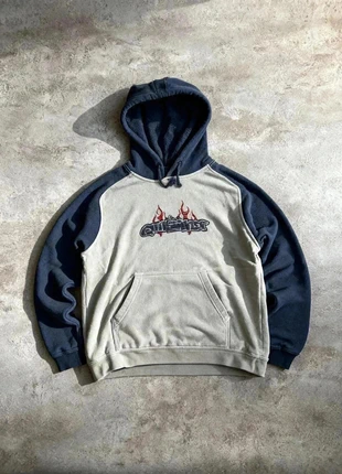 Quiksilver hoodie / sweat à capuche vintage surfwear Y2K, gris, taille S, marque: Quiksilver, état: Très bon état, taille: S, 49,99 €, 53,19 € Protection acheteurs (Pro) incluse